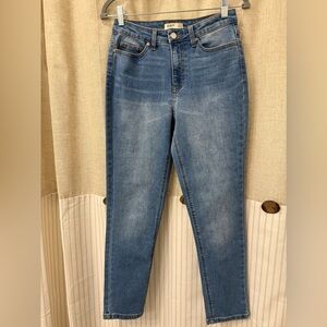 Oat New York Light Blue Straight Leg Jeans